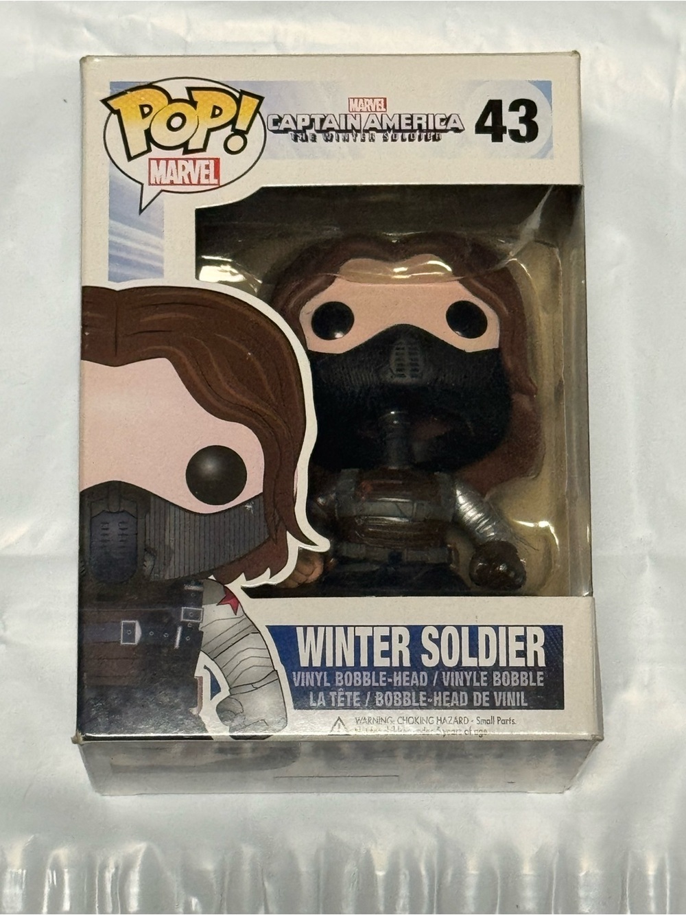 Funko Winter Soldier Pop! Vinyl Figure - Brown & Black